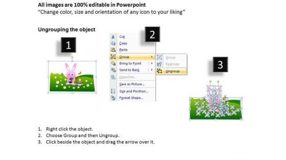 PowerPoint Theme Image Easter Day Ppt Process