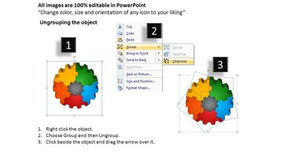 PowerPoint Theme Image Gear Process Ppt Layout