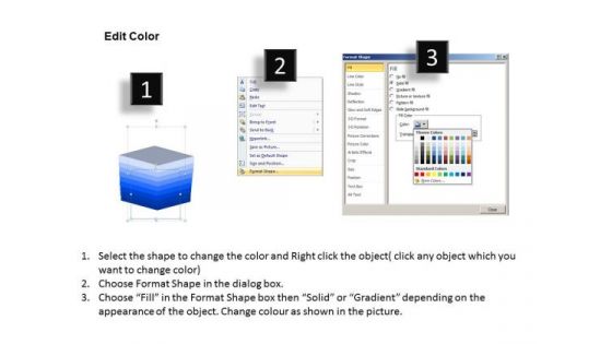 PowerPoint Theme Lists Chart Ppt Template
