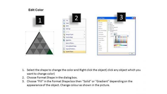 PowerPoint Theme Marketing Triangle Process Ppt Presentation