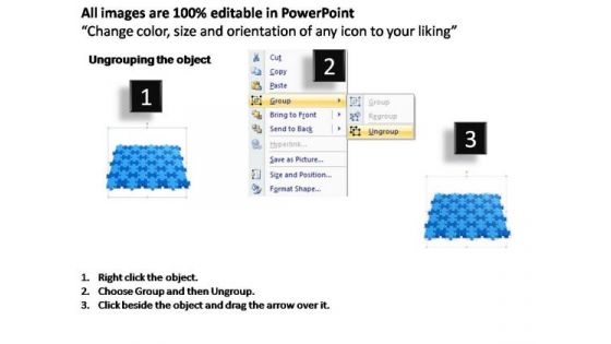 PowerPoint Theme Process 8x7 Rectangular Jigsaw Puzzle Matrix Ppt Designs