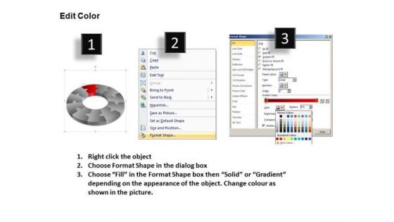 PowerPoint Theme Sales Circular Ppt Themes