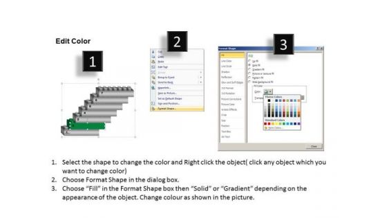 PowerPoint Theme Sales Lego Blocks Ppt Slide