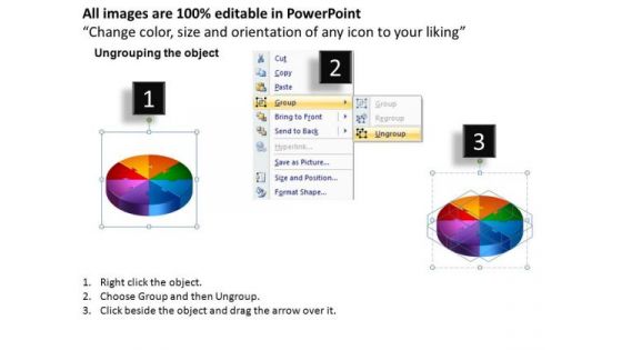PowerPoint Theme Strategy Cycle Process Flow Ppt Template