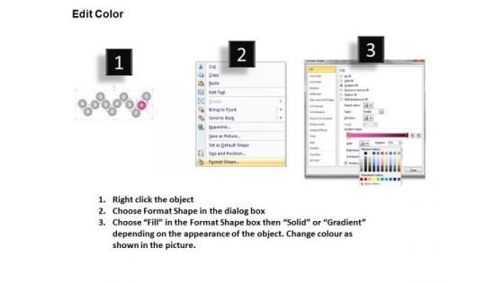 PowerPoint Theme Strategy Gears Ppt Slides