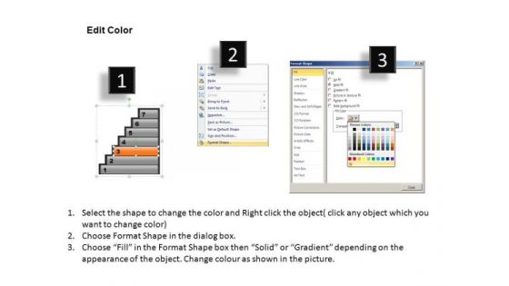 PowerPoint Theme Strategy Step Diagram Ppt Template