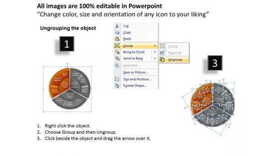 PowerPoint Theme Success Pie Chart Diagram Ppt Presentation