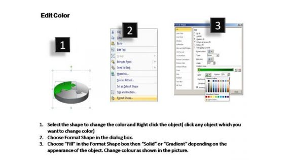 PowerPoint Theme Teamwork Circular Arrow Ppt Themes