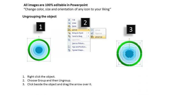 PowerPoint Themes Business Competition Layered Circle Chart Ppt Slides