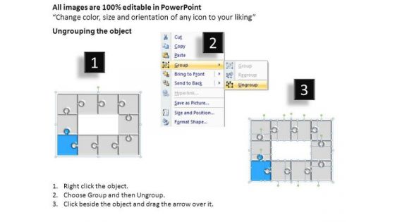 PowerPoint Themes Business Puzzle Process Ppt Layout