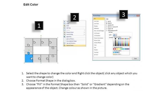 PowerPoint Themes Business Puzzle Process Ppt Layout