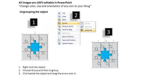 PowerPoint Themes Business Puzzle Process Ppt Templates