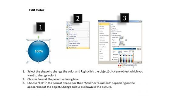 PowerPoint Themes Business Success Liquid In A Balls Sphere Ppt Templates