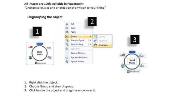 PowerPoint Themes Business Success Social Media Ppt Templates