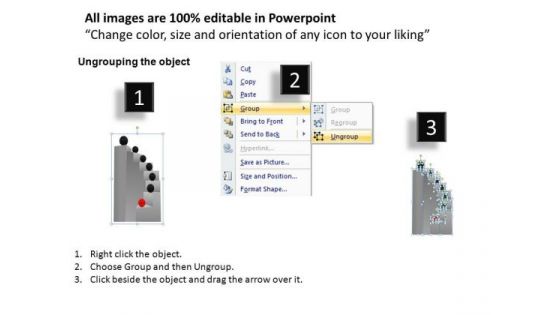 PowerPoint Themes Business Teamwork Ladder Ppt Templates