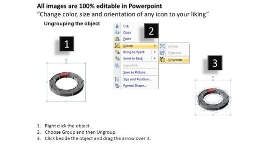 PowerPoint Themes Chart Circular Process Ppt Design