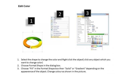 PowerPoint Themes Chart Ring Process Ppt Theme
