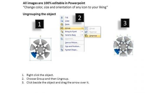 PowerPoint Themes Chart Round Chart Ppt Design Slides
