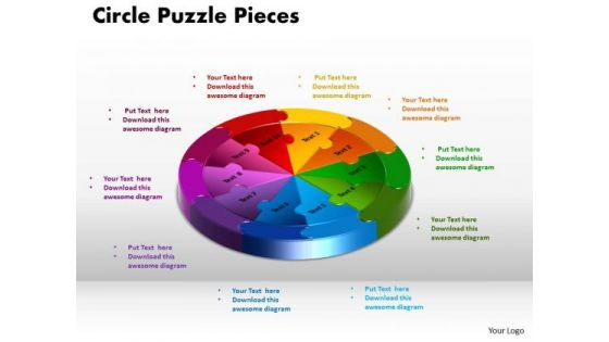 PowerPoint Themes Circle Puzzle Pieces Editable Ppt Design PowerPoint Themes Circle Puzzle Pieces Editable Ppt Design