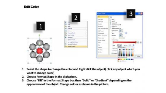 PowerPoint Themes Circular Flow Chart Ppt Layouts