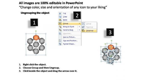 PowerPoint Themes Circular Flow Chart Ppt Template