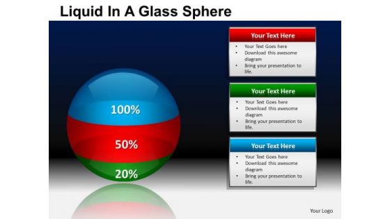 PowerPoint Themes Company Competition Liquid In A Balls Sphere Ppt Layouts