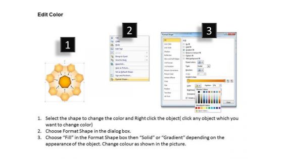 PowerPoint Themes Company Wheel And Spoke Process Ppt Design Slides