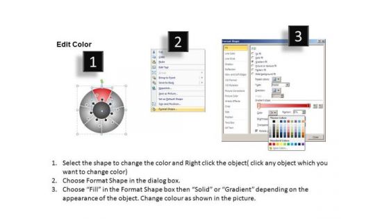PowerPoint Themes Corporate Strategy Circular Puzzle Ppt Designs