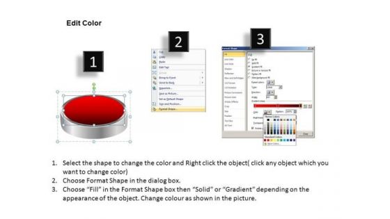 PowerPoint Themes Designs Process Pedestal Platform Showcase Ppt Slide