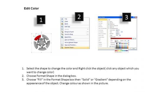 PowerPoint Themes Diagram Round Chart Ppt Layout