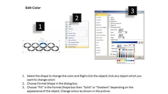PowerPoint Themes Editable Rings Ppt Design Slides