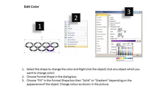PowerPoint Themes Editable Rings Ppt Designs