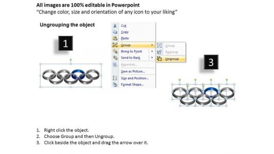PowerPoint Themes Editable Rings Ppt Templates