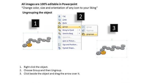 PowerPoint Themes Global Gears Process Ppt Design Slides