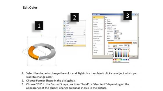 PowerPoint Themes Global Ring Process Ppt Slide