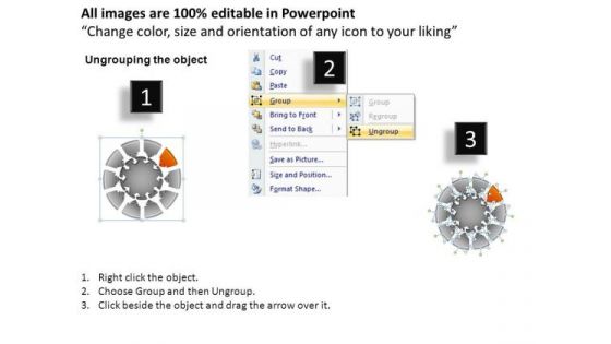 PowerPoint Themes Global Round Chart Ppt Design