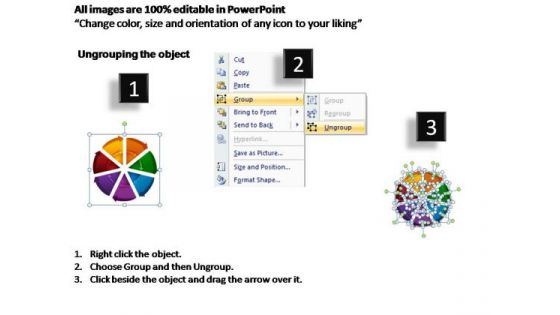 PowerPoint Themes Graphic Business Circular Ppt Template