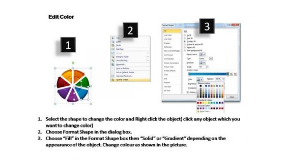 PowerPoint Themes Graphic Business Circular Ppt Template