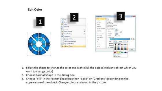 PowerPoint Themes Growth Double Ring Ppt Design Slides