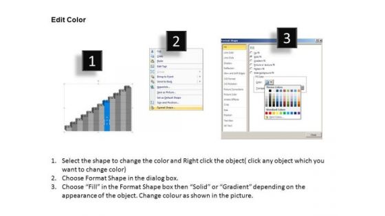 PowerPoint Themes Growth Lego Blocks Ppt Slide