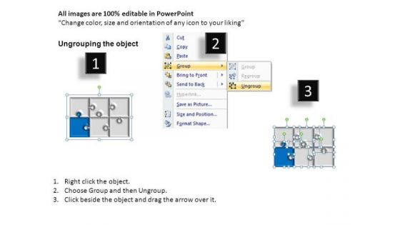 PowerPoint Themes Growth Puzzle Ppt Designs