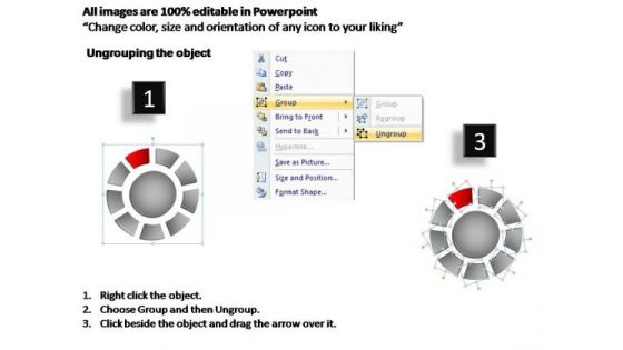 PowerPoint Themes Image Donut With Core Ppt Slide