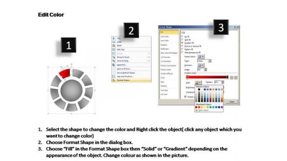 PowerPoint Themes Image Donut With Core Ppt Slide