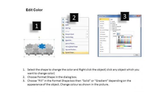 PowerPoint Themes Image Puzzle Process Ppt Backgrounds