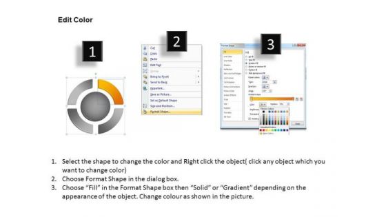 PowerPoint Themes Image Ring Chart Ppt Template