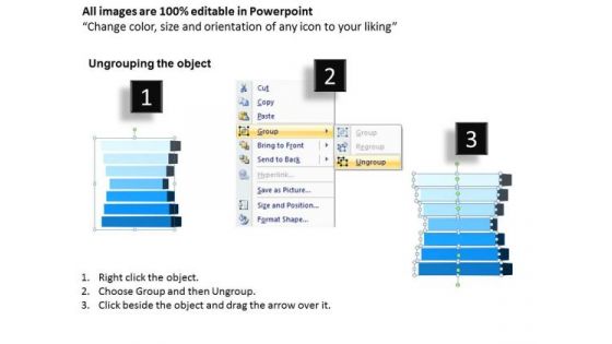 PowerPoint Themes Leadership Bulleted List Rectangular Ppt Process