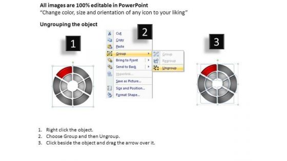 PowerPoint Themes Leadership Double Ring Ppt Slide