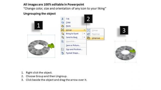 PowerPoint Themes Marketing Circular Ppt Templates
