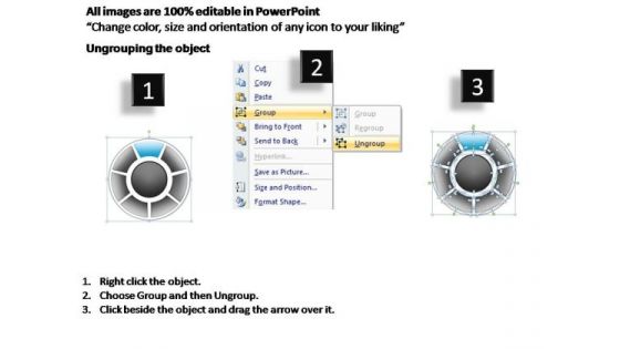 PowerPoint Themes Marketing Circular Process Ppt Designs