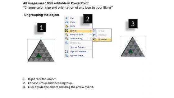 PowerPoint Themes Marketing Triangle Process Ppt Themes